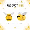 Felt Bee Craft Balls 100 Pcs, Mini Plush Bees for DIY Crafts, Gender Reveal Party Supplies, Cute Bee Embellishments for Sewing, Scrapbooking, Accessories (yollow-bee) #1
