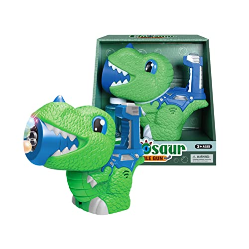 Brinquedo soprador de bolhas | Brinquedo Soprador Dino | Fabricante de bolhas elétrico portátil, bri