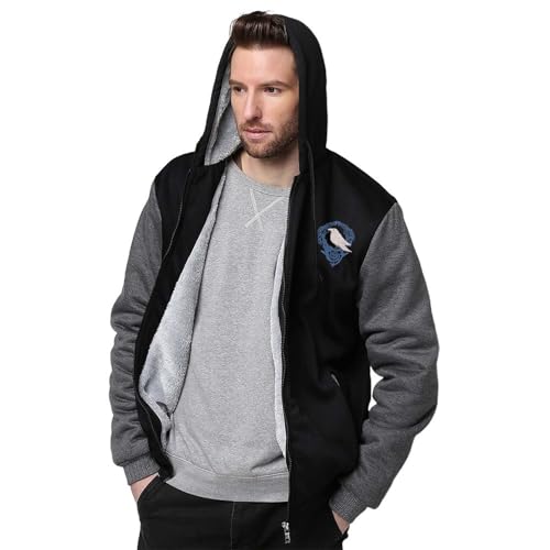 Sweat à capuche Viking zippé et doublé polaire pour rester au chaud tout l'hiver