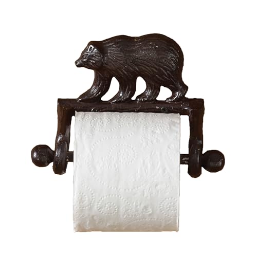 Park Designs Cast Bear Toilet Tissue Holder