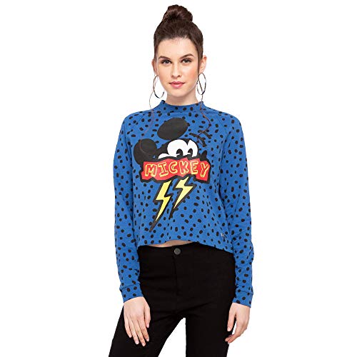 Image of ONLY Womens High Neck Graphic Print Top