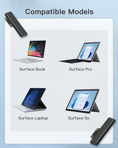 Adaptador Surface a USB-C para solucionar la falta de cargadores de viaje 5