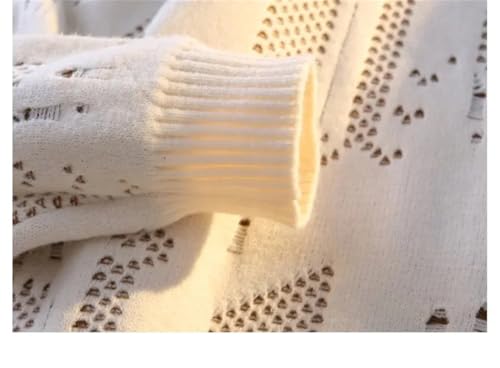 Unisex Winter Vintage Twist Knit Sweater Round Neck Pullover Loose Fit Harajuku Knitwear4