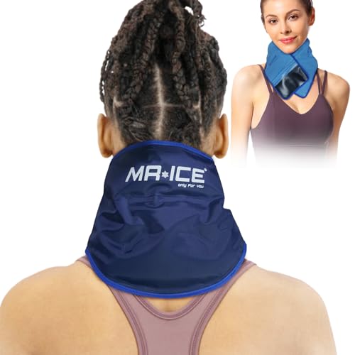 Poche de glace cou et épaules pour calmer les blessures sportives et réduire les gonflements