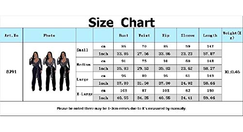 Doufine Macacão feminino formal de manga comprida com cinto listrado, cintura alta, Azul escuro, S