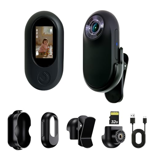Mini Body Camera, Thumb Size Mini Body Cam, Wearable Body