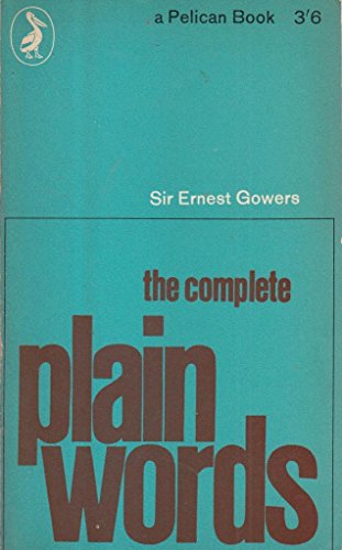 The Complete Plain Words B000O8PMPQ Book Cover