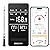 BBQOVN Smart WiFi Wireless Meat Thermometer Unlimited Range 7 NIST Cert.Sensors Accuracy ±0.5°F Sub-1G (10X Stronger than Bluetooth)APP&Digital Base,Monitor for BBQ, Grill,Oven, Smoker(1, Black,Small)