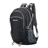 Sharkborough NODLAND Light Weight Packable Backpack Hiking 45L Foldable Water-Resistant Daypack Hydr