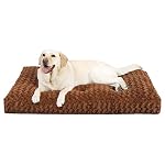 KSIIA – KSIIA Hundebett Grosse Hunde, Waschbar Hundekissen, 90x60cm 