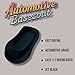 LiME LiNE Automotive Basecoats, 1k Urethane Base Coat Color (Black Basecoat Quart)