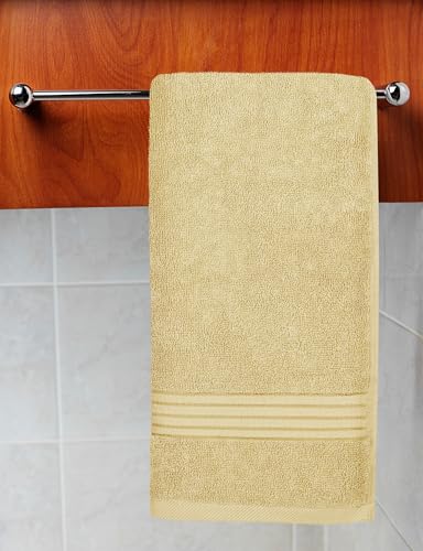 Image of Utopia Towels Cotton Hand Towels, 6 Pack Towels, 700 GSM (Beige)