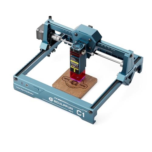 Sculpfun C1 Mini Grabador Láser, Máquina De Grabado Láser Portátil 3w Con Punto Ultra Fino De 0,04 Mm, Para Madera, Acrílico, Cuero, Área De Grabado 150 X 130 Mm Sculpfun C1 Mini Grabador Láser, Máquina De Grabado Láser Portátil 3w Con Punto Ultra Fino De 0,04 Mm, Para Madera, Acrílico, Cuero, Área De Grabado 150 X 130 Mm