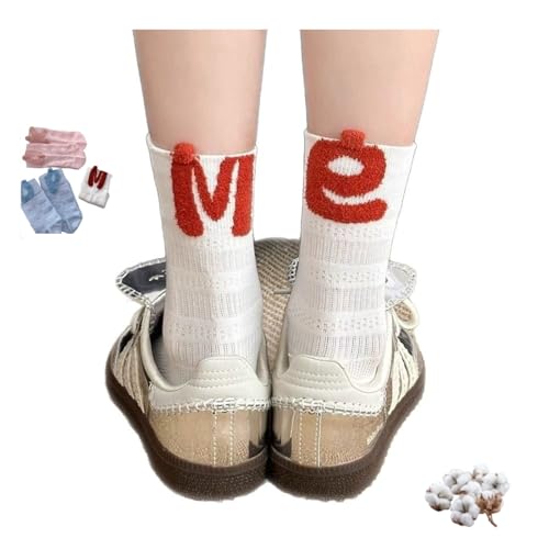 Y2K Mesh Crew Socks with Unique Letter Design, Girls Sheer Thin - Stylish Summer Comfort, Teens Gen Z, Sneakers Sandals