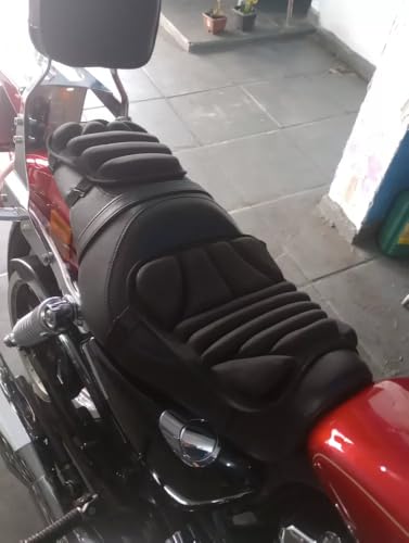 Kit 2 Almofadas De Gel Para Assento De Motocicleta Moto