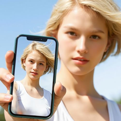 Pantalla para selfies con soporte resistente y sistema de transmisión digital continua 6