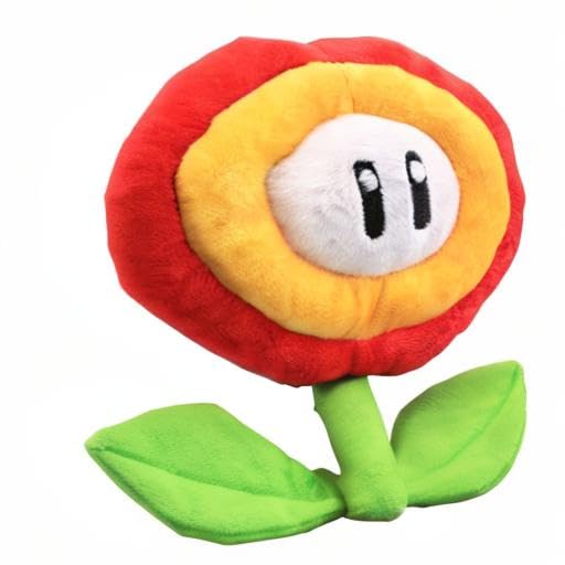 Amazon.co.jp: uiuoutoy ファイヤーフラワー&アイスフラワーぬいぐるみ