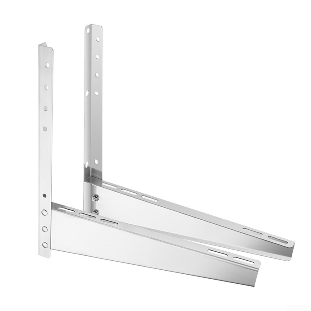 Soporte de aire acondicionado de acero inoxidable, soporte de unidad exterior 304, trípode grueso 1.5P para instalación de unidad de CA
