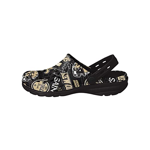 Image of FOCO Arizona Cardinals NFL Mens Historic Print Clog with Strap