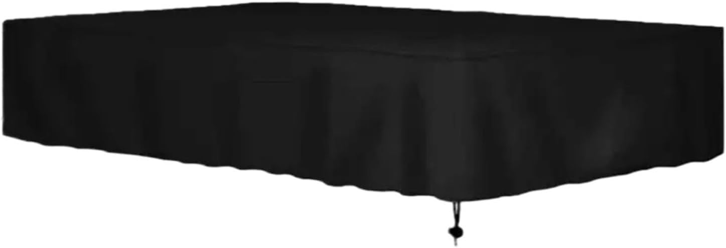 Pool Table Cover 1-piece Pool Table Cover Oxford Cloth Waterproof Equipment With Drawstring(7FT)