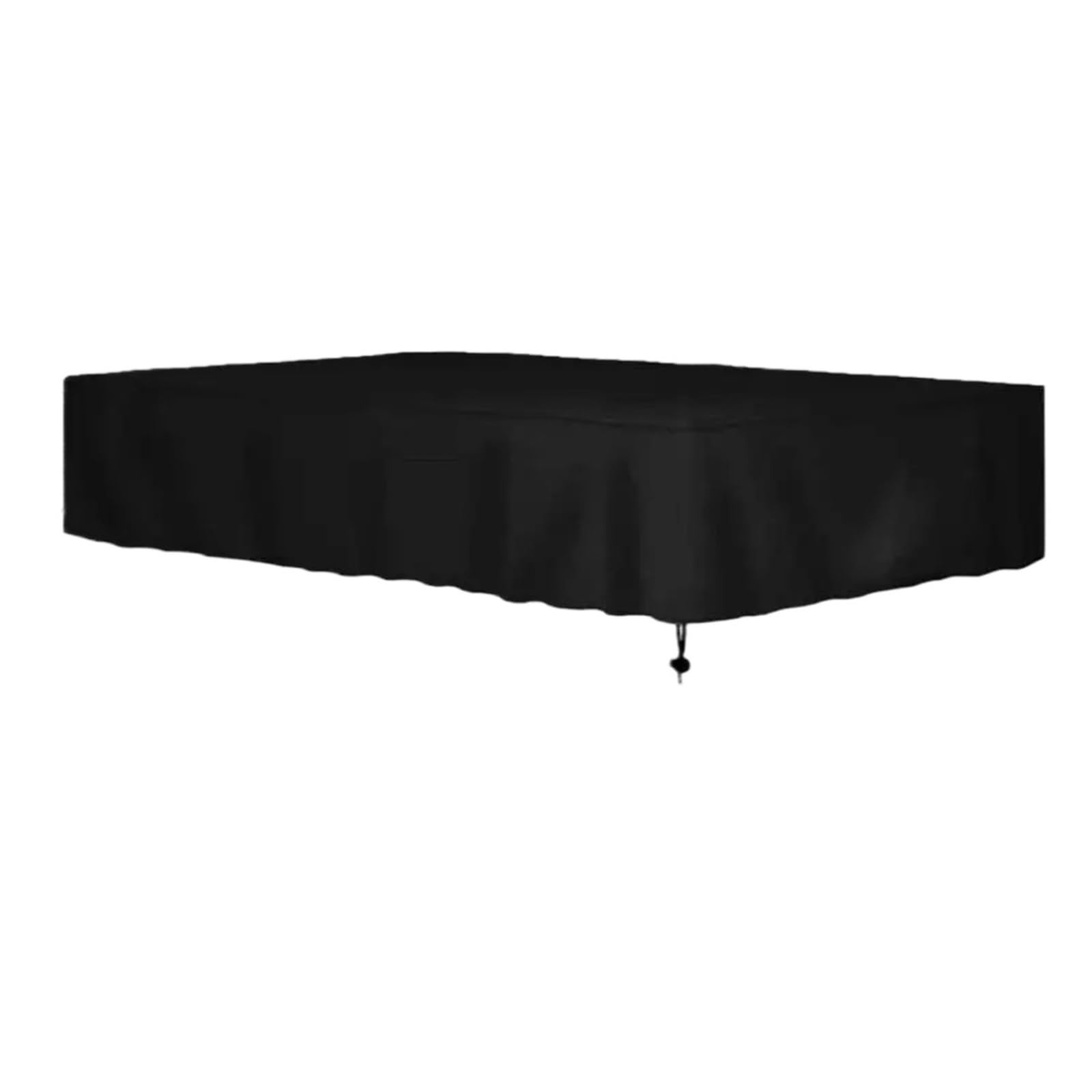 1-piece Pool Table Cover Oxford Cloth Waterproof Equipment with Drawstring(7FT)