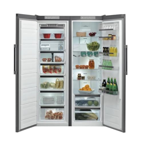 Whirlpool Congélateur armoire 60cm 263l nofrost uw8f2cxbin2, Silver