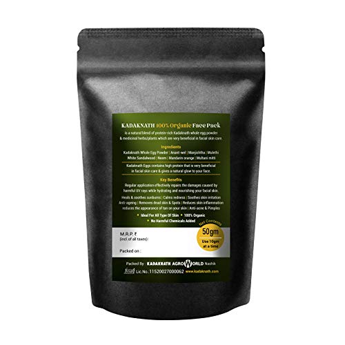 Kadaknath Face Pack (50Gr)