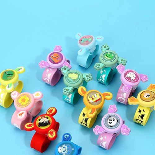 Image of PLUSPOINT Kids Wrist Band for Boys and Girls Slap Band Cute Cartoon Bracelet