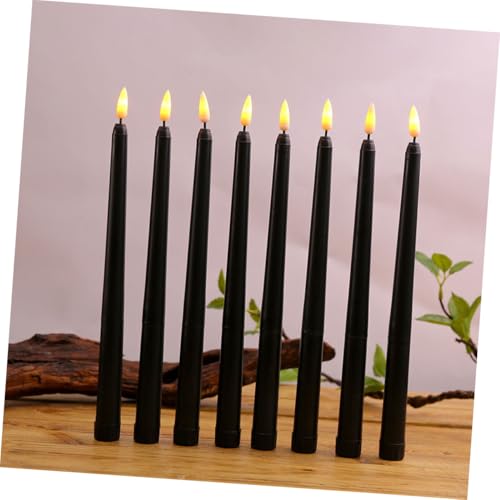 Bougies LED sans flamme pour Halloween et décoration de table chaleureuse