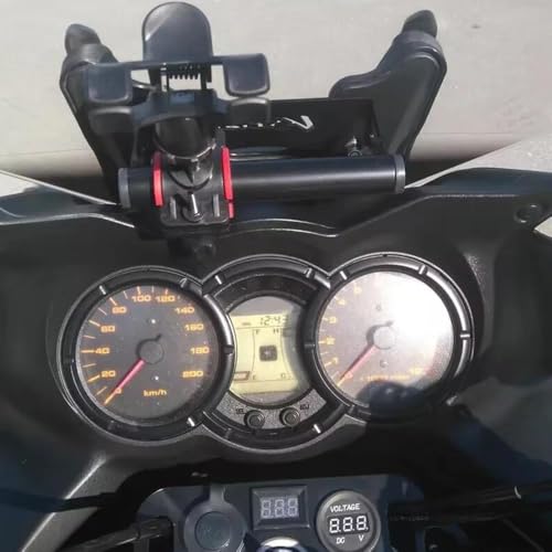 Support GPS moto Suzuki V-Strom DL 650 1000 guidon navigation - 4
