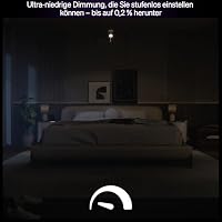 Philips Hue Smart LED A60 Lampe, White Ambiance, LED Leuchtmittel mit E27 Fassung, 8,1W, Vollspektrumlicht 1000K-20000K, 1100 Lumen, dimmbar, smartes Licht kompatibel mit Sprachassistenten, 2er Pack – Ansicht 4
