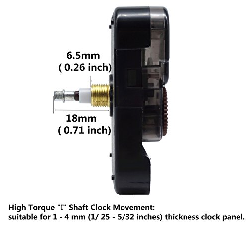"TIKROUND Quartz DIY Wall Clock Movement Mechanism" - Image 2