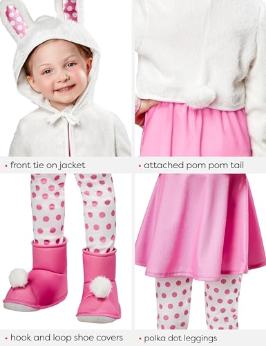 Disfraz Rubies Cry Babies Coney Bunny para Niñas 4T miniatura 3