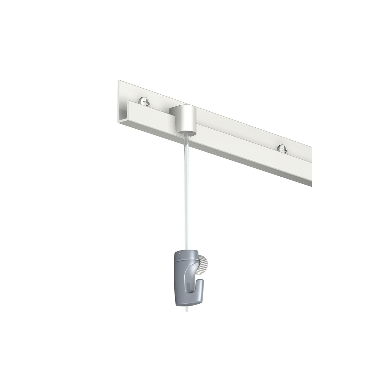 Arti Teq - Pack Cimaise Complet 1m Classic J - Accrochage cadres et tableaux | Aluminium - Argent