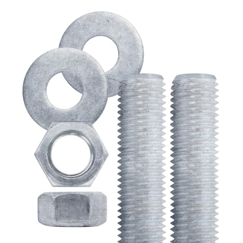 Conquest A307 Hot Dip Galvanized Threaded Rod 1"-8 x 36