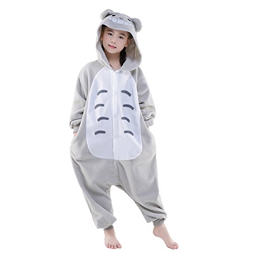 Wanziee My Neighour Totoro - Sudadera unisex con capucha para cosplay y anime, color gris, con...