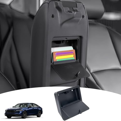 PIMCAR Center Console One-Touch Hidden Storage Box for Accord 2023 2024 2025