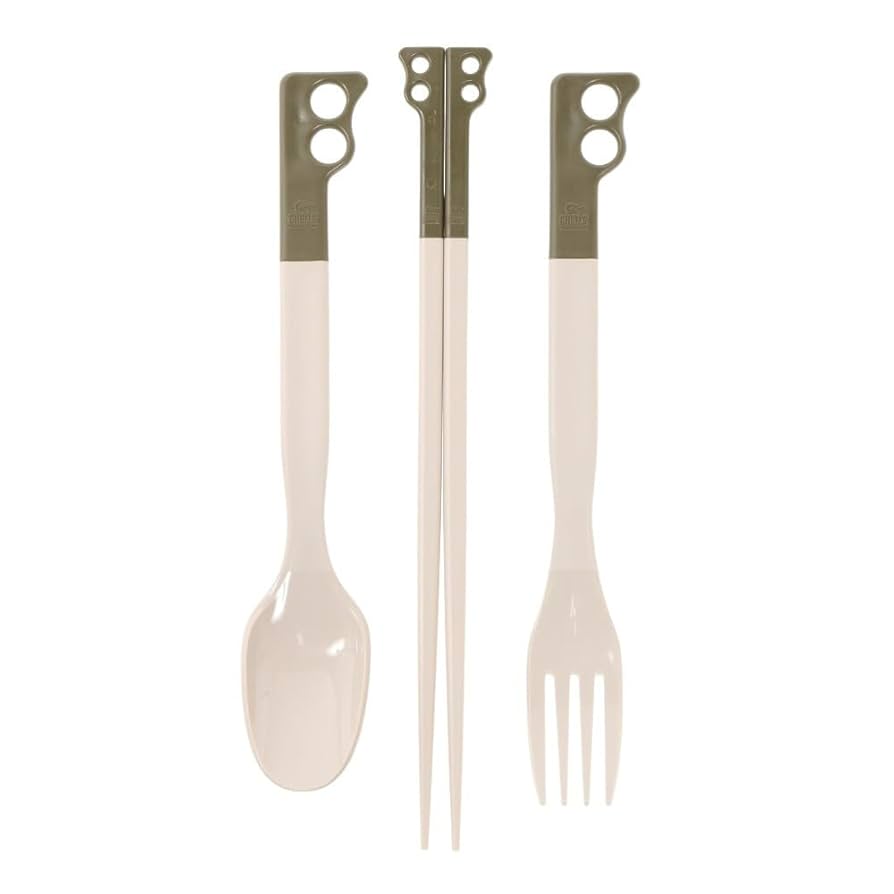 Amazon | チャムス (CHUMS) キャンパーカトラリー3点セット