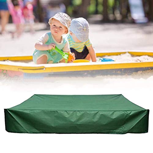 Preisvergleich Produktbild XIYAN Outdoor-Sandkastenabdeckung, tragbarer Faltbarer quadratischer Abdeckung für Kinder staubdichte Grubenabdeckung, Mehrzweckgarten-Poolabdeckung,200 * 200 * 20cm
