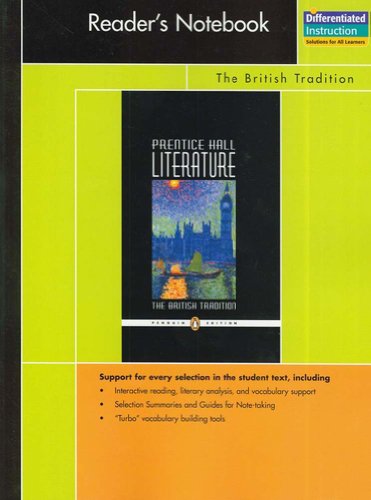 PRENTICE HALL LITERATURE PENGUIN EDITION READER... 0131652966 Book Cover