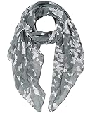 Yuson Girl Largo Bufanda Mariposa Elegante Mujer Chal Estola Pelo de Gasa Transparente Pañuelo Suave Cuello Cabeza Mantón Transparente Mujer (Rojo) (Rojo)