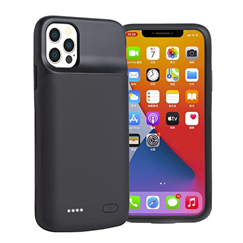 Coque Batterie 13800 MAh Pour IPhone 14 Pro - Chargeur Portable Intégré | Avec Indicateur LED Et Protection D'écran
