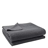 polarfleece abschwitzdecke ÄUßERST PFLEGELEICHT: SOFT-FLEECE kann bei 30 Grad ohne Weichspüler gewaschen werden. Die Tagesdecke läuft auch nach vielen Waschgängen nicht ein, lädt nicht statisch auf und pillt nicht