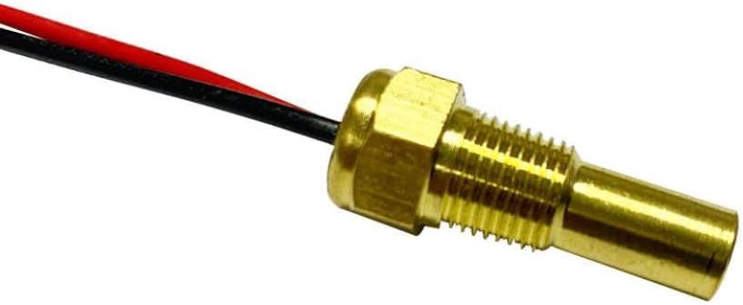 Water Temp Sender 1 8NPT Thread 1600 22ohm Compatible with Marine Boat Car Water Temp Gauge Marine Parts for Part Number 1600 22ohm