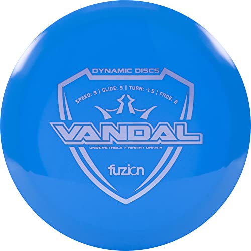 Dynamic Discs Fuzion Vandal Fairway Driver Golf Disc [Colors Will Vary] - 170-172g
