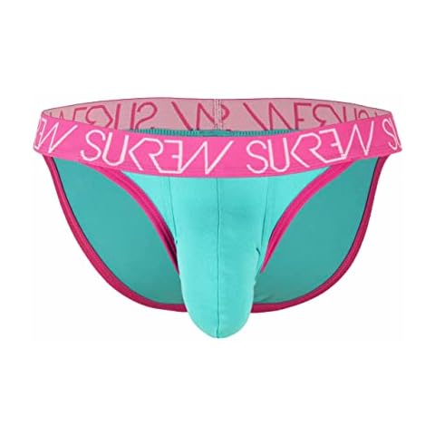 Sukrew Tanga Pool Blue - SIZE L - Brief Underwear for Men Cover