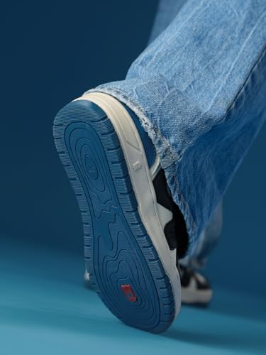 Image of The Souled Store Urban Blaze: Women and Girls Colorblocked Lace Up Low Top Stylish Sneakers with Flexibility & Comfort