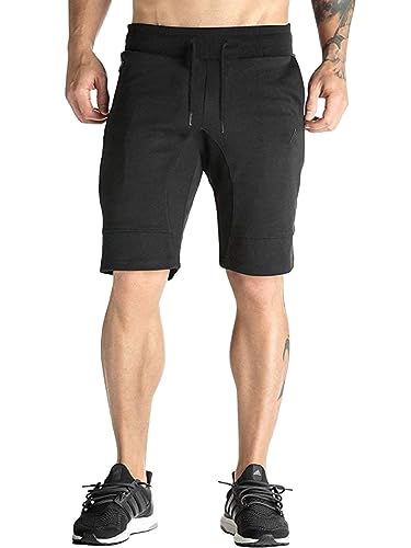 Image of Peppyzone Men's Cotton Shorts for Men | Stylish & Comfortable Shorts Pant for Men with Elastic Waistband | Gym, Running, Sports & Workout Wear | Casual Mens Short for Summer
