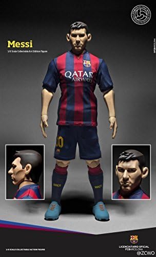 Amazon サッカーワールドカップfcバルセロナメッシmessiサッカーフィギュア1 6 ロボット 子ども向けフィギュア おもちゃ