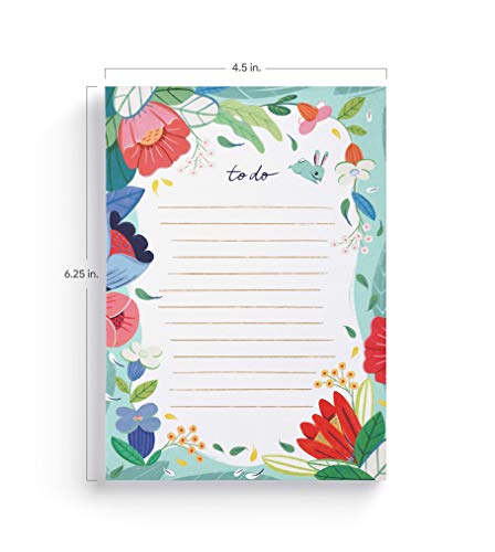 Image of To Do List Note Pads (Set of 3) | Cute Floral Memo Notepads by Ana Sanfelippo